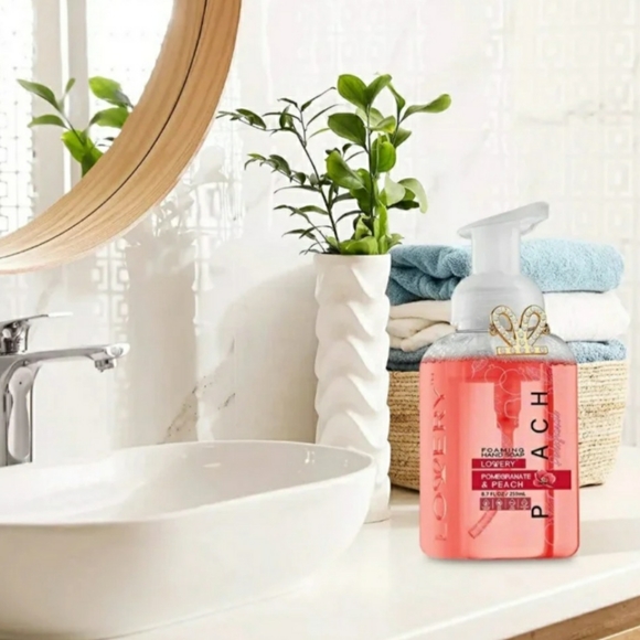 POMEGRANATE & PEACH Gentle Cleansing Natural Moisturizing Foaming Hand Soap(2) - Picture 5 of 7